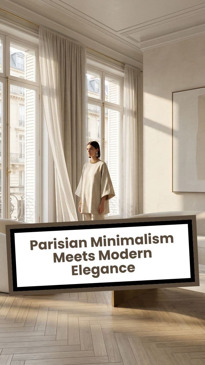 Parisian Minimalism Meets Modern Elegance