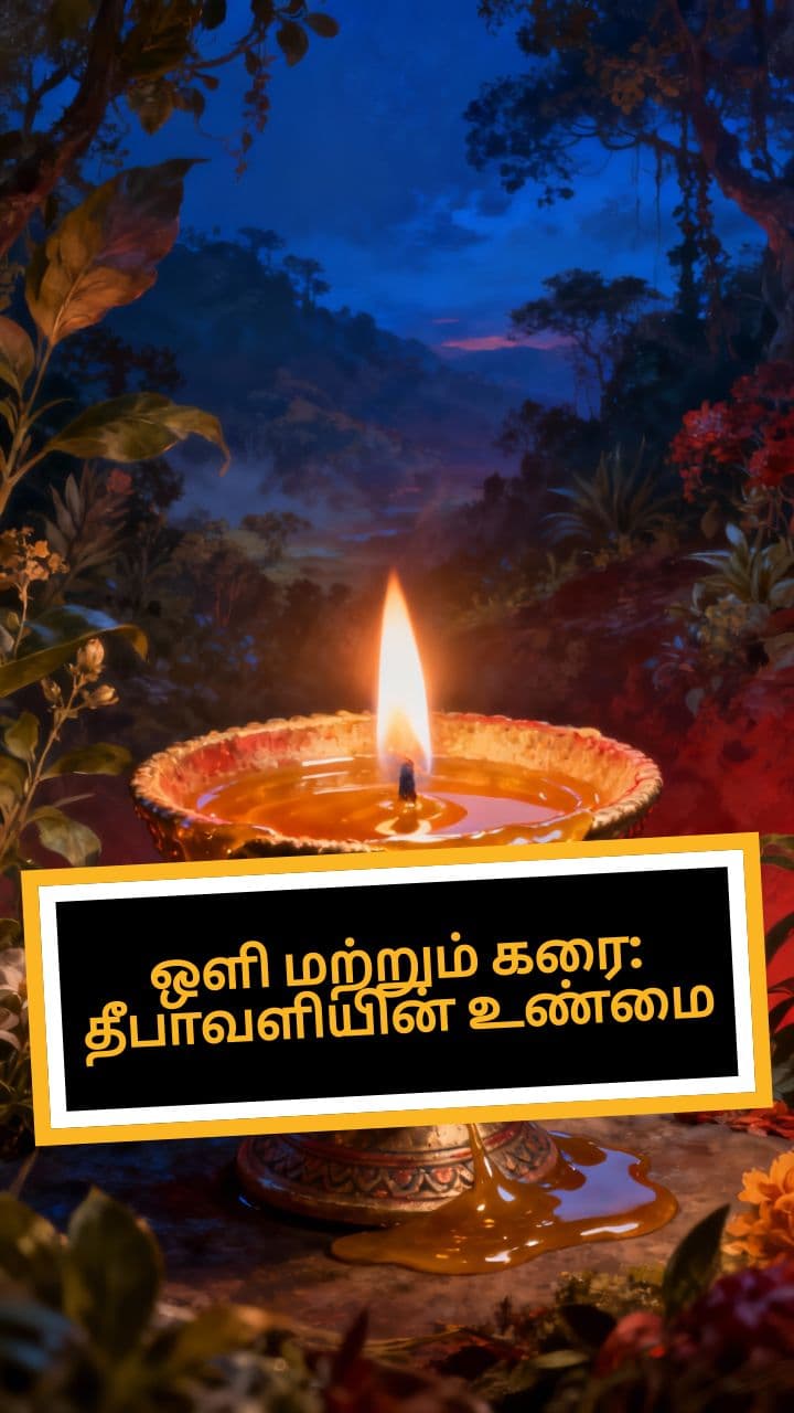 ஒளி மற்றும் கரை: தீபாவளியின் உண்மை