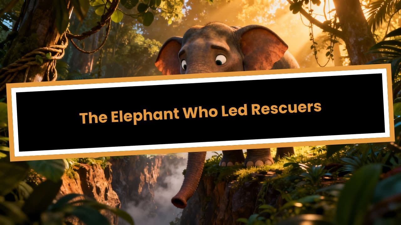 The Elephant Who Led Rescuers