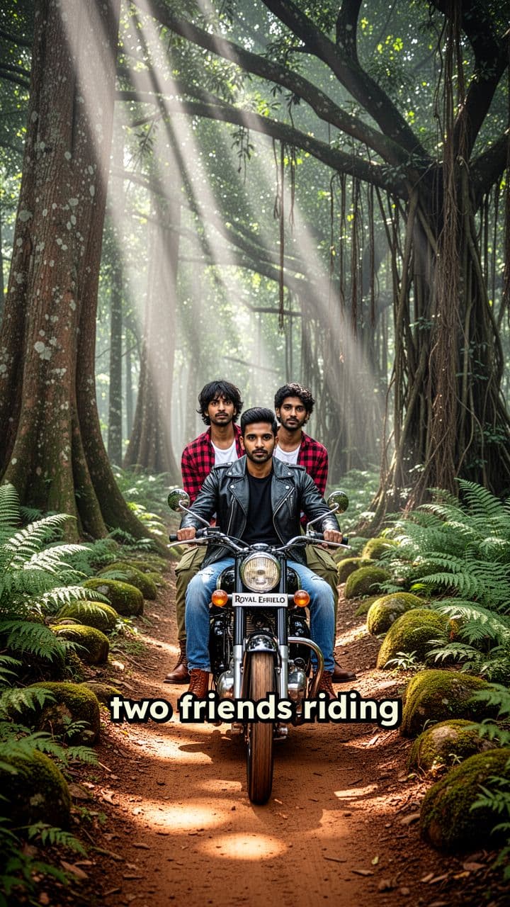 Trapped Between Elephants in the Forest