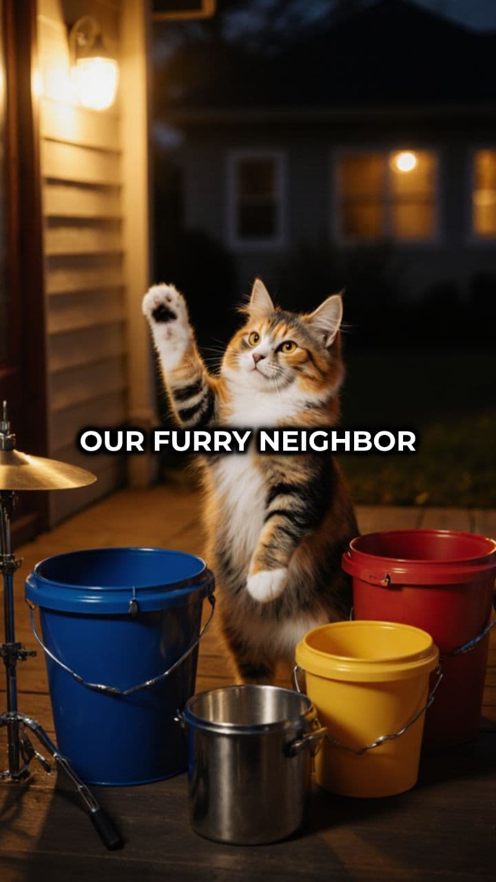 The Feline Drummer