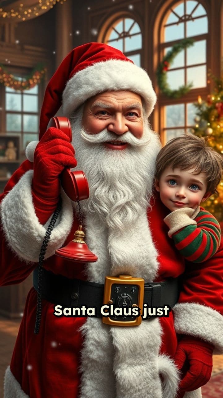 Santa's Call to Nicklas