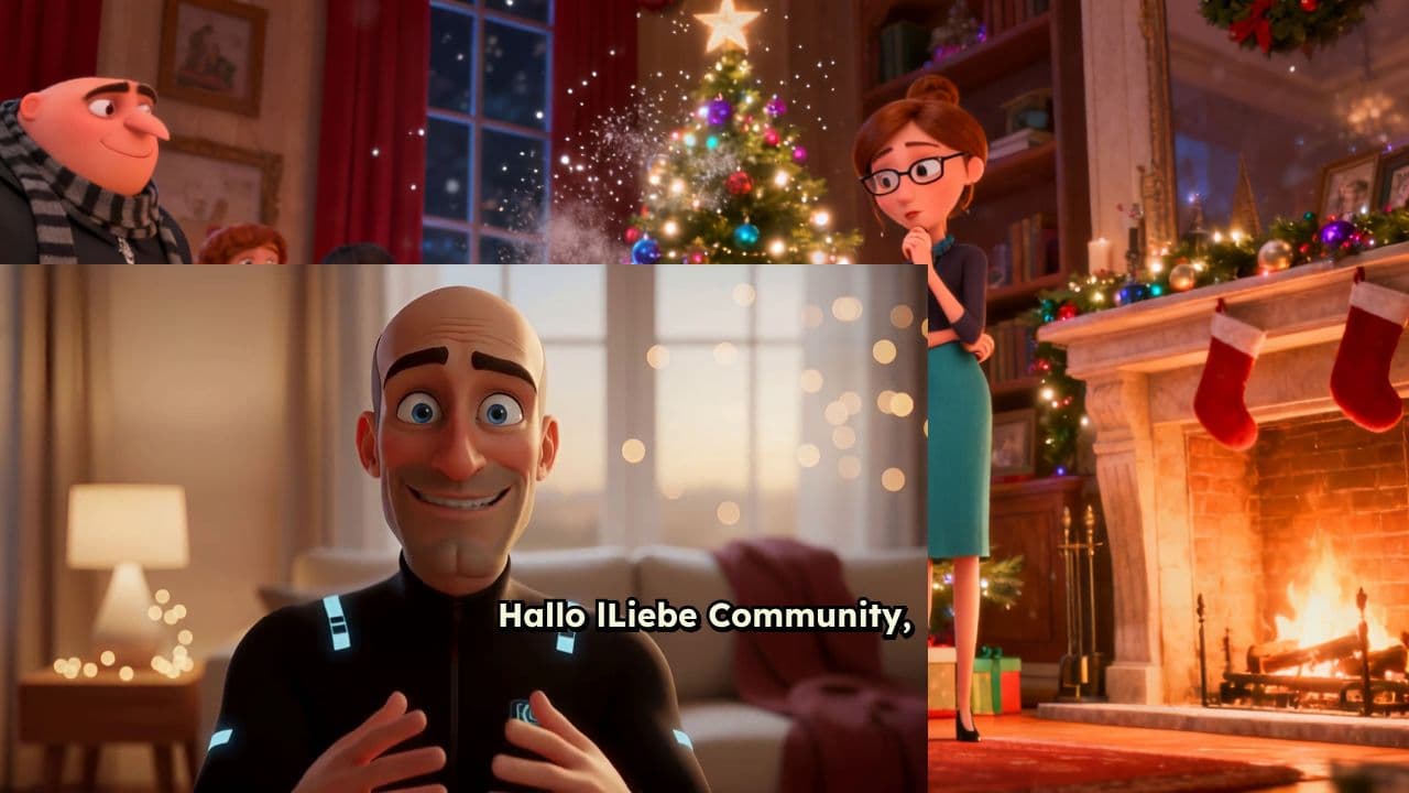 Frohe Weihnachten und ein gutes neues Jahr