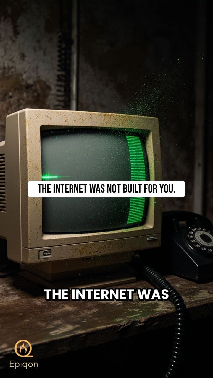 THE INTERNET WAS BUILT FOR WAR.