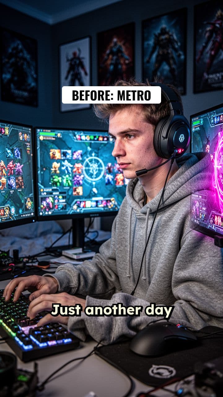 The Ultimate Glow Up: From Gamer to Elite