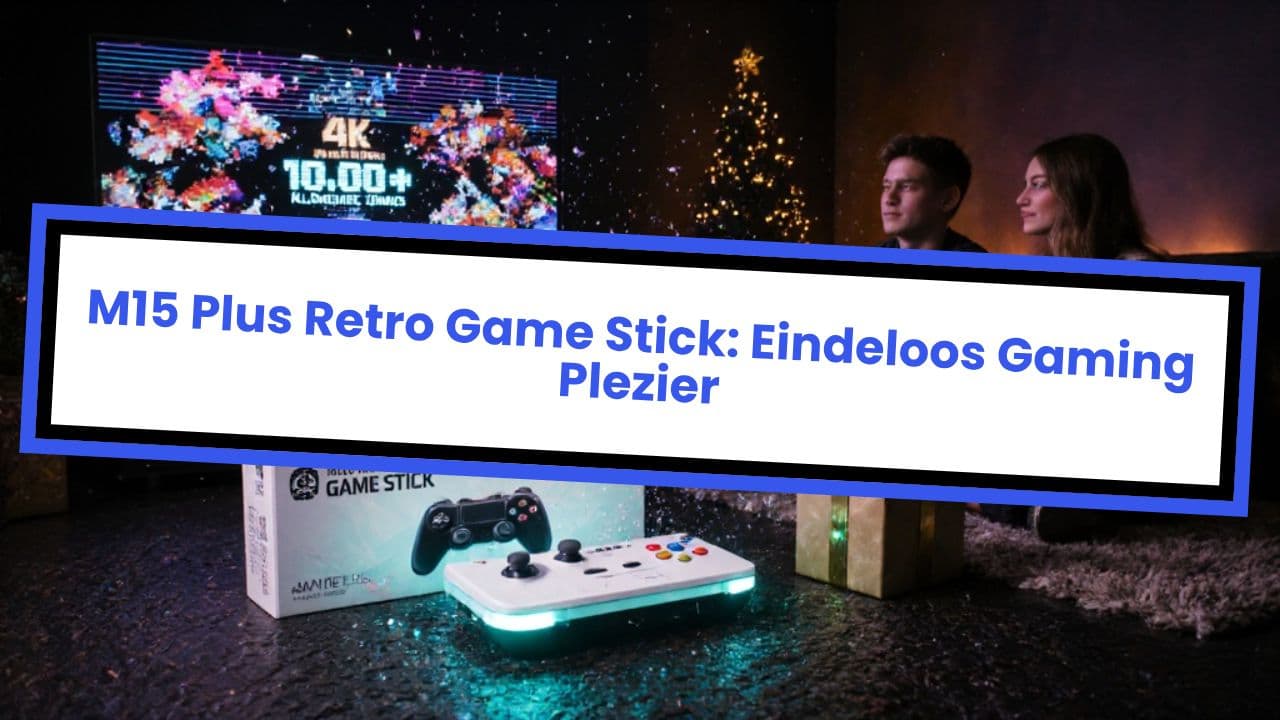 M15 Plus Retro Game Stick: Eindeloos Gaming Plezier