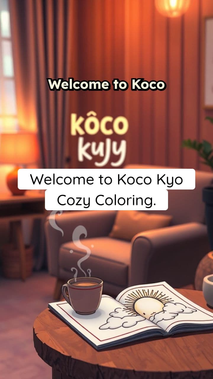 Welcome to Koco Kyo Cozy Coloring.
