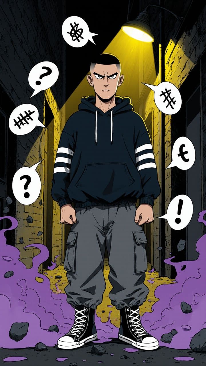 Огонёк в заброшенном парке