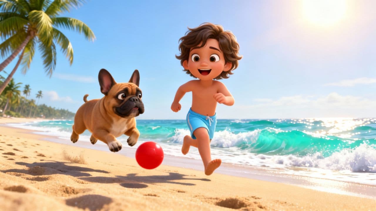 Chasing Trouble on the Beach