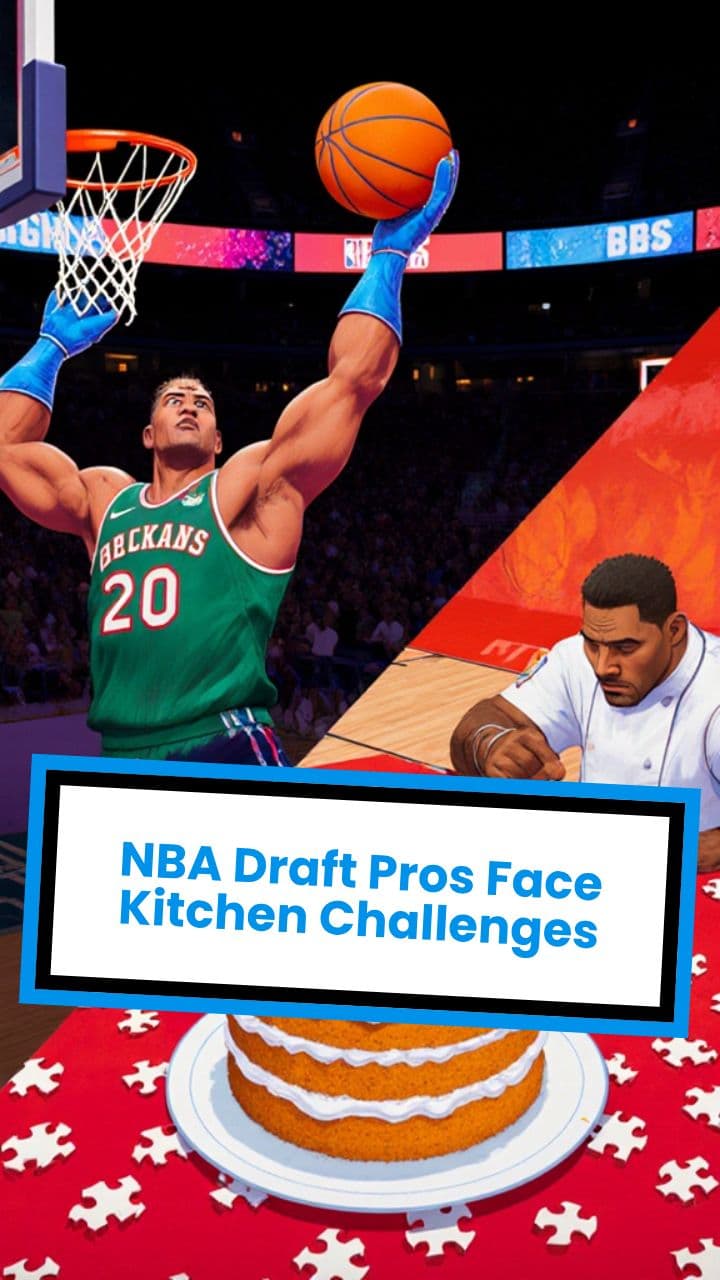 NBA Draft Pros Face Kitchen Challenges