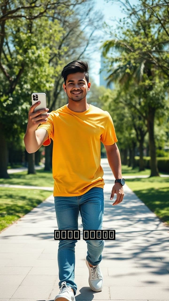 ছাগলের ধাক্কায় সেলফি মজার মুহূর্ত