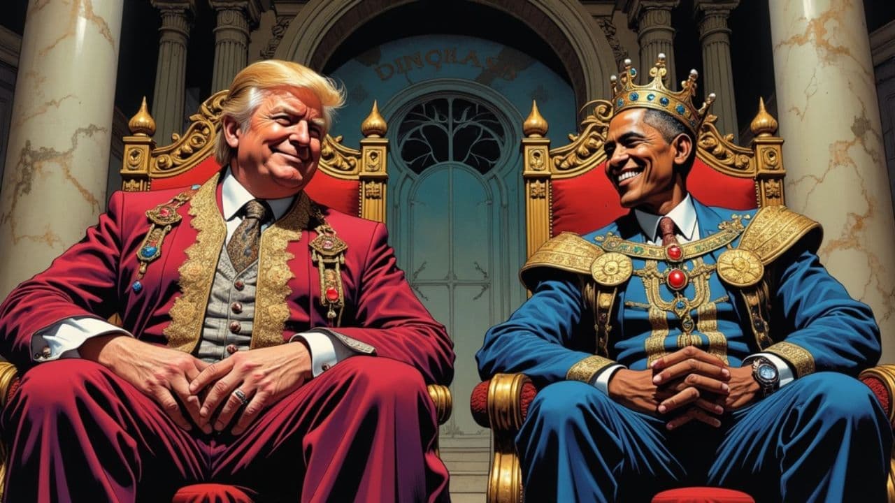 Royal Friendship: Trump and Obama