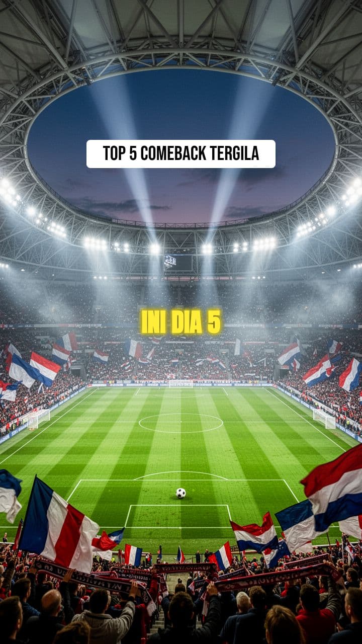 Top 5 Comeback Tergila Dalam Sepak Bola