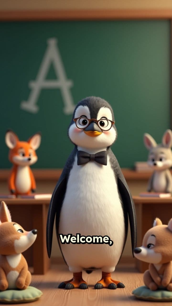 Professor Pingu's Alphabet Adventure