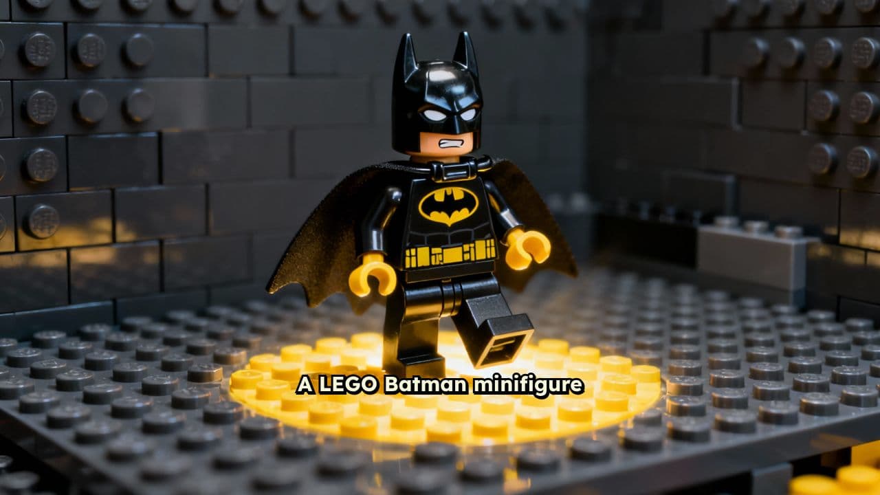 LEGO Batman's Confident Entrance