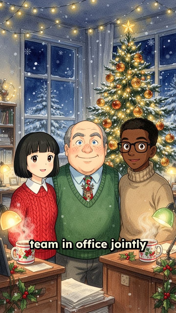 Office Team Christmas Wishes