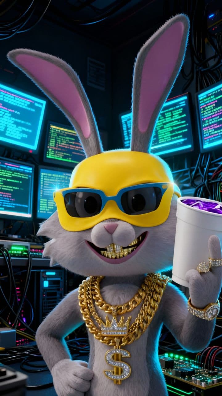 Yellow and Potato Mask Night Chaos