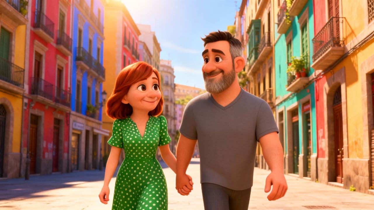 #7638 Barcelona Love Story