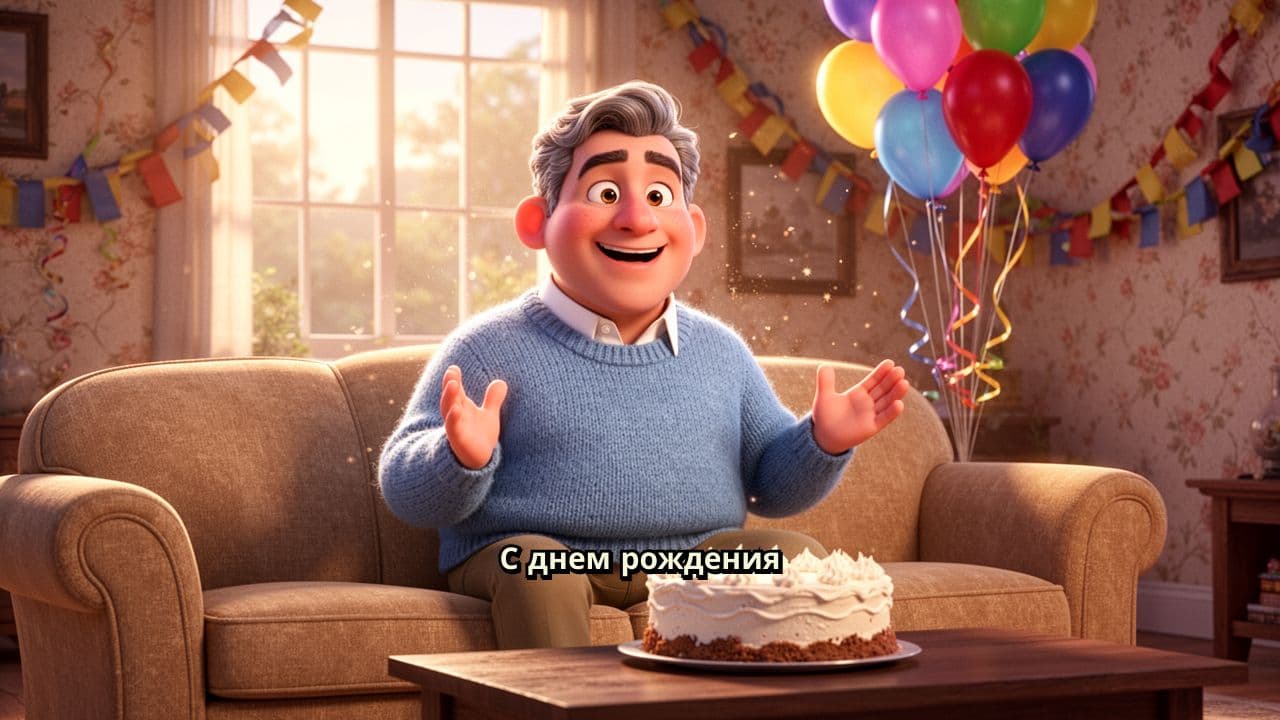 С днем рождения, папа!
