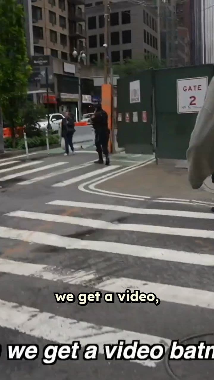 Meeting Batman in New York