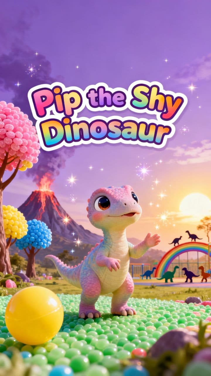 Pip the Shy Dinosaur