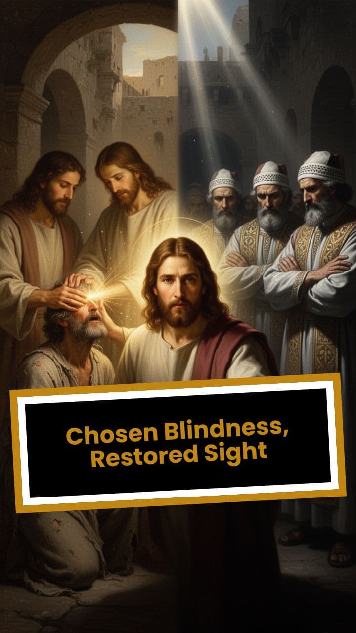 Chosen Blindness, Restored Sight