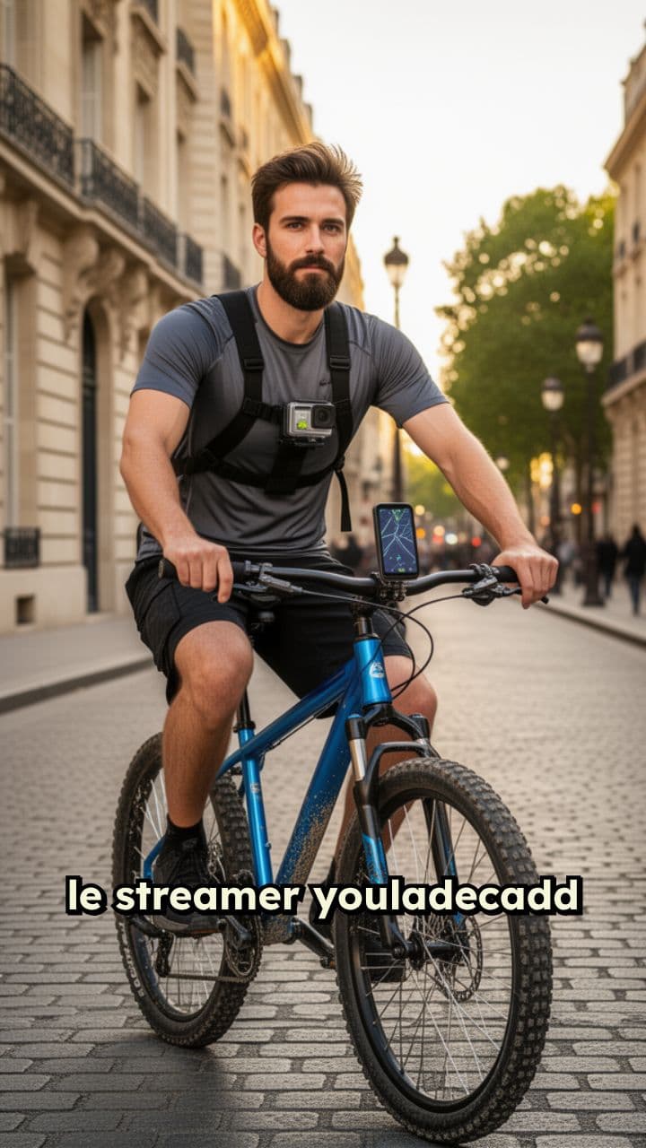 Youladecadd en vélo