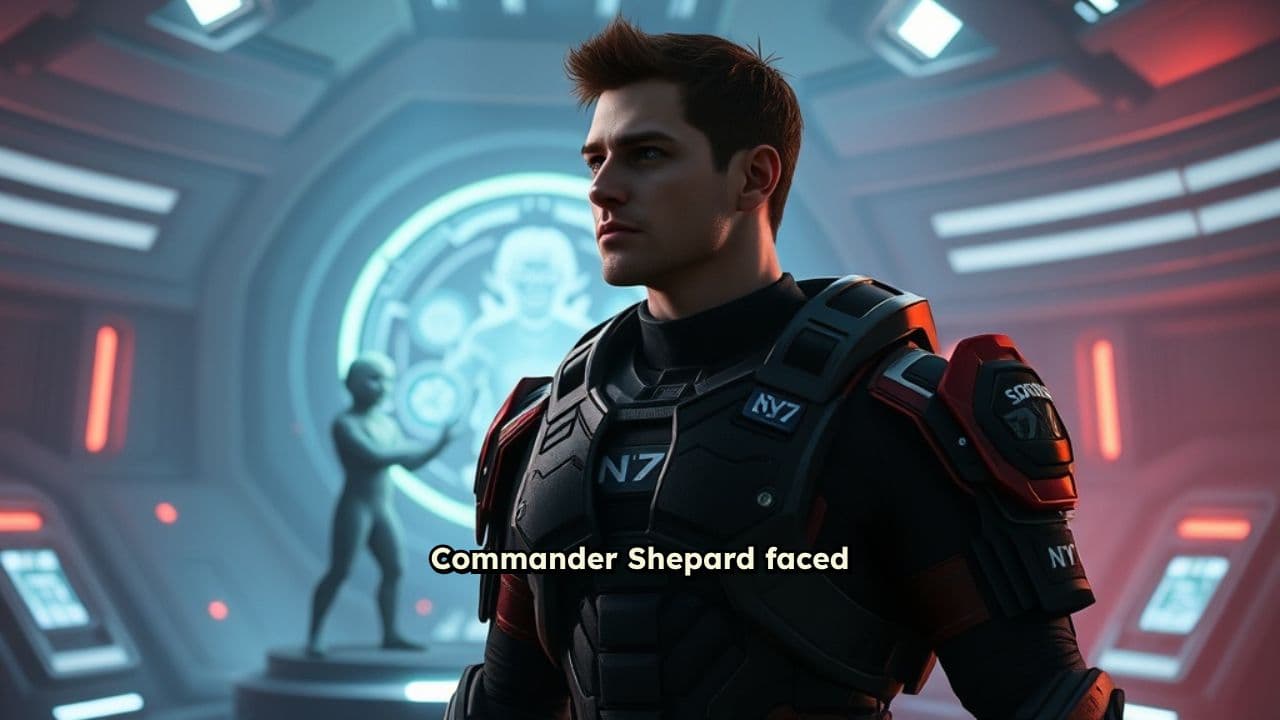 Commander Shepard's Destroy Choice