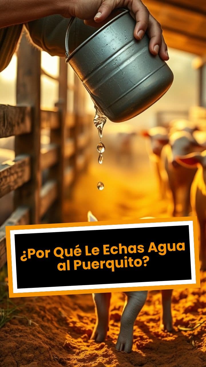 ¿Por Qué Le Echas Agua al Puerquito?