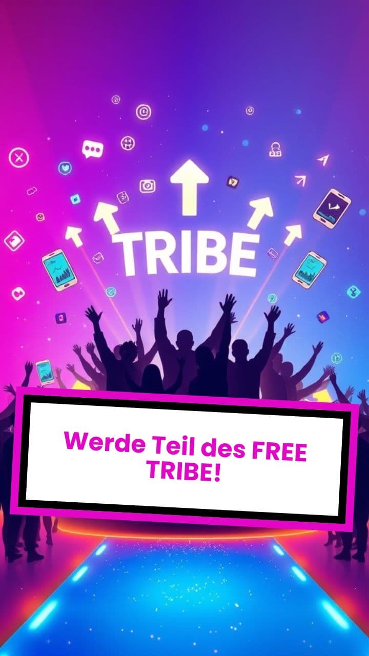 Werde Teil des FREE TRIBE!