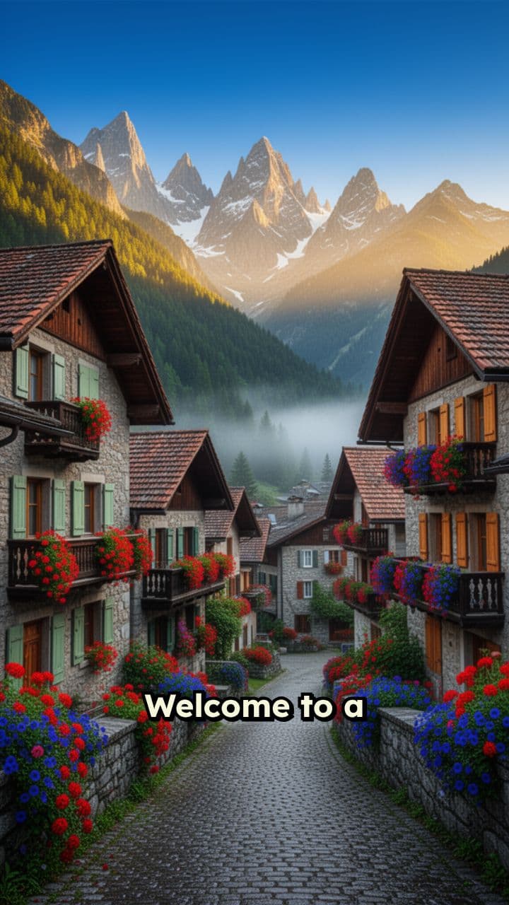 Serenity in the Stone Village