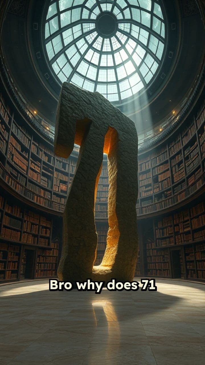 Why 71 Feels Suspicious