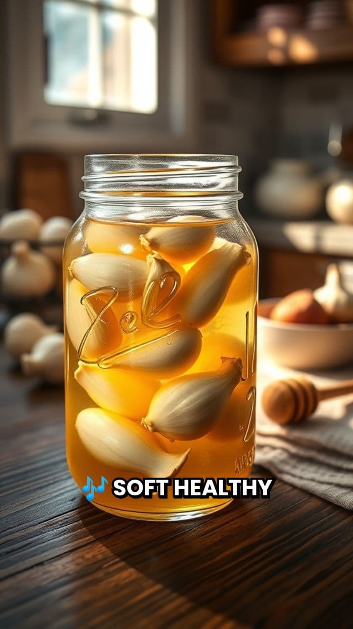 Fermented Garlic Honey Immunity Jar