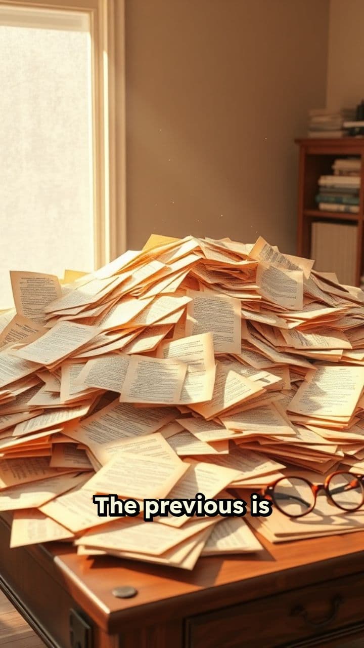 Previous Text Prepared for Voice