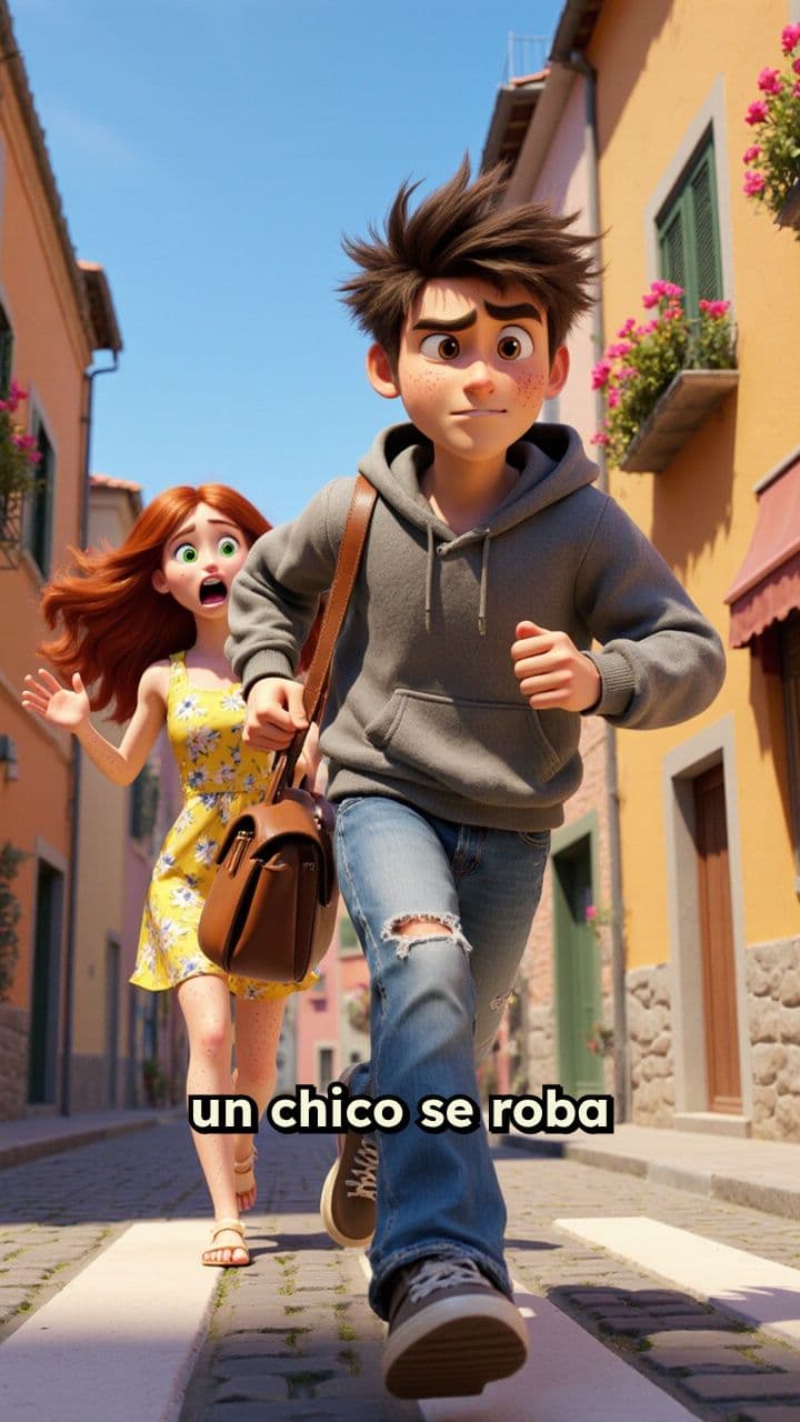 La sorpresa detrás de ella