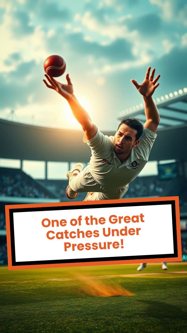 One of the Great Catches Under Pressure!