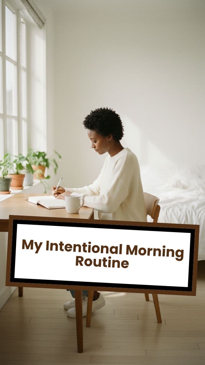 My Intentional Morning Routine