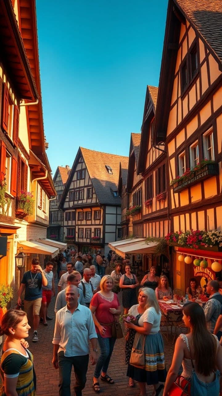 Feierliche Lieder und Freundschaft