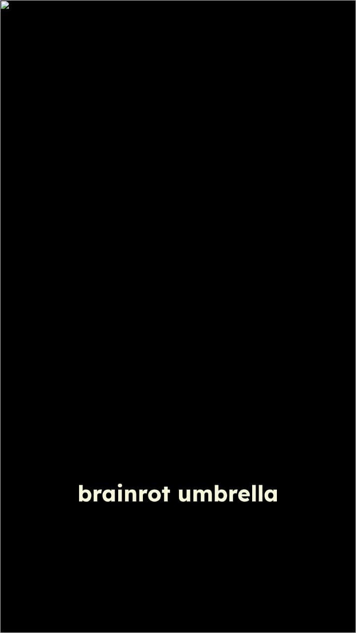 Brainrot Umbrella