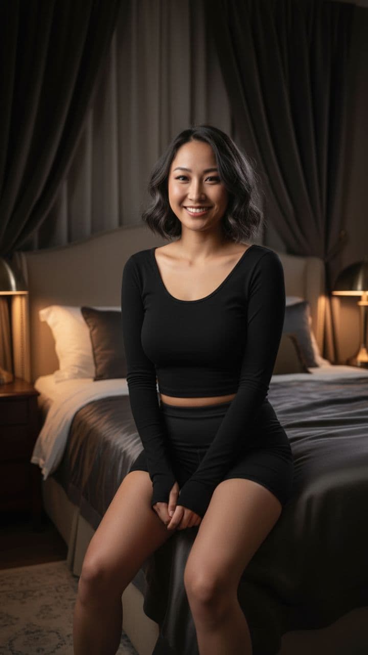 Intimate Moments in the Bedroom