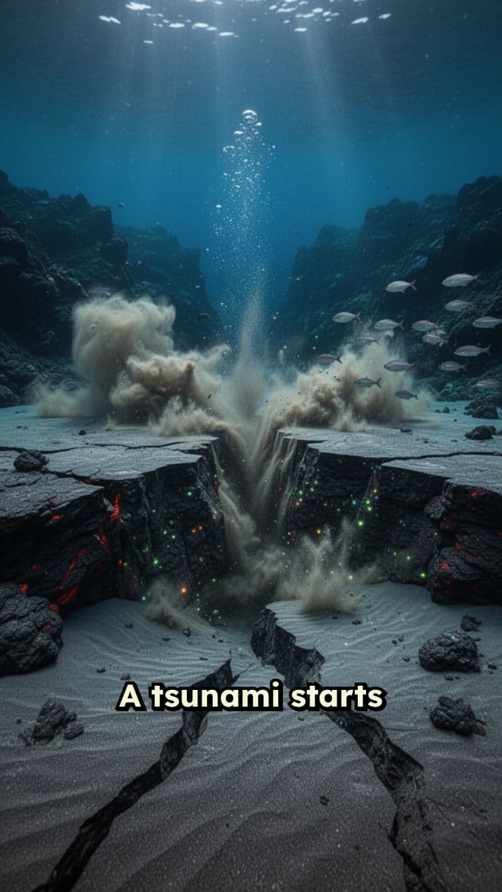 How Tsunamis Form and Strike