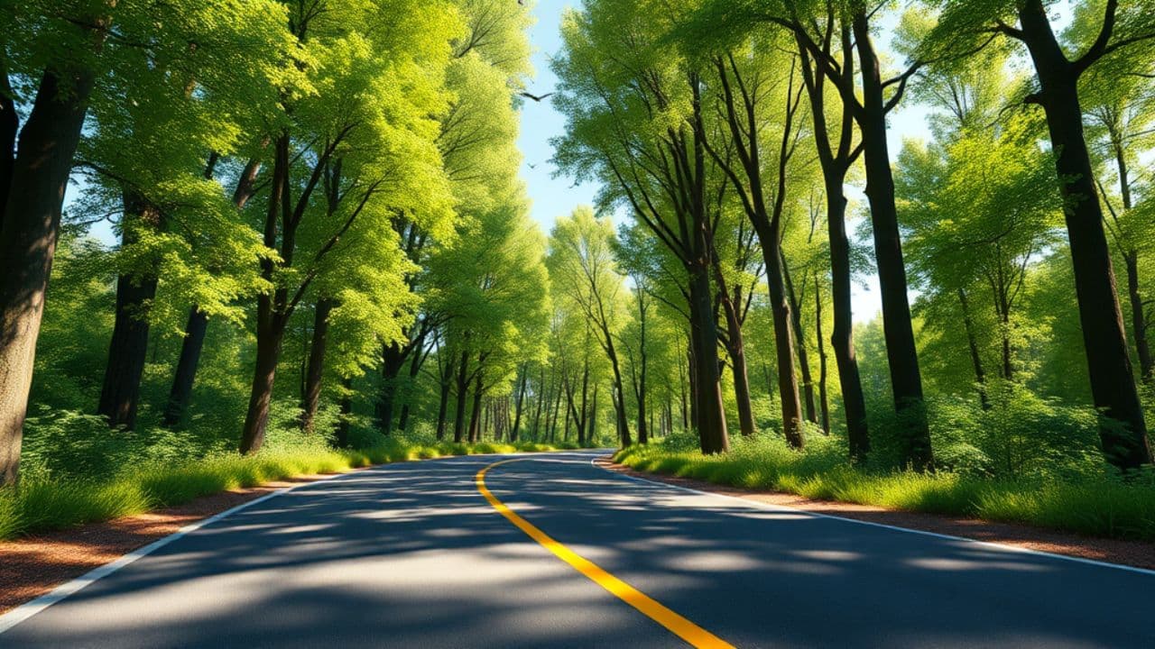 Little Car's Joyful Ride