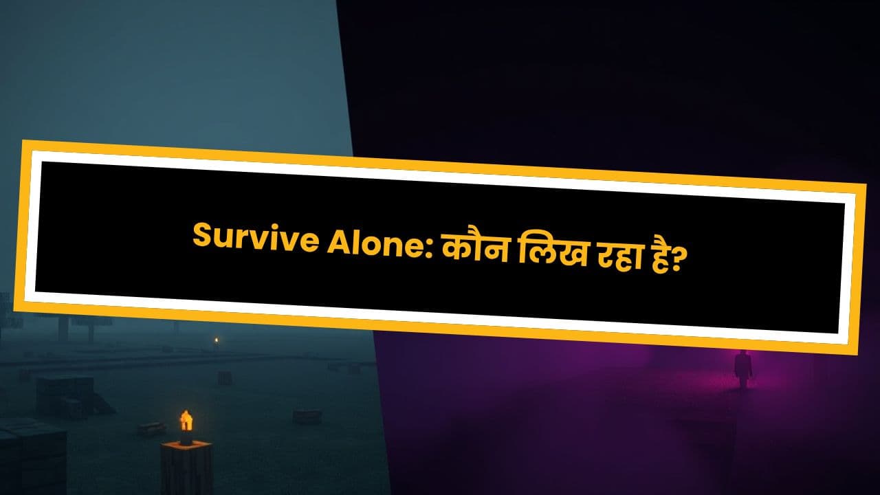 Survive Alone: कौन लिख रहा है?