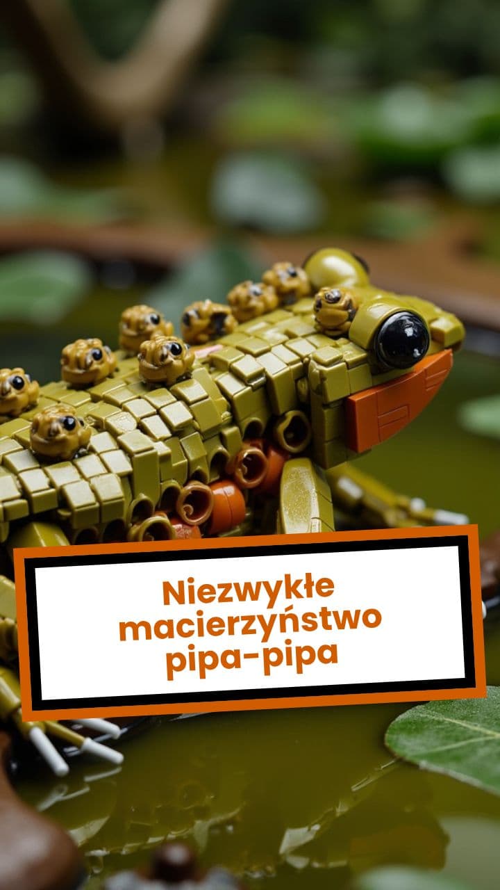 Niezwykłe macierzyństwo pipa-pipa