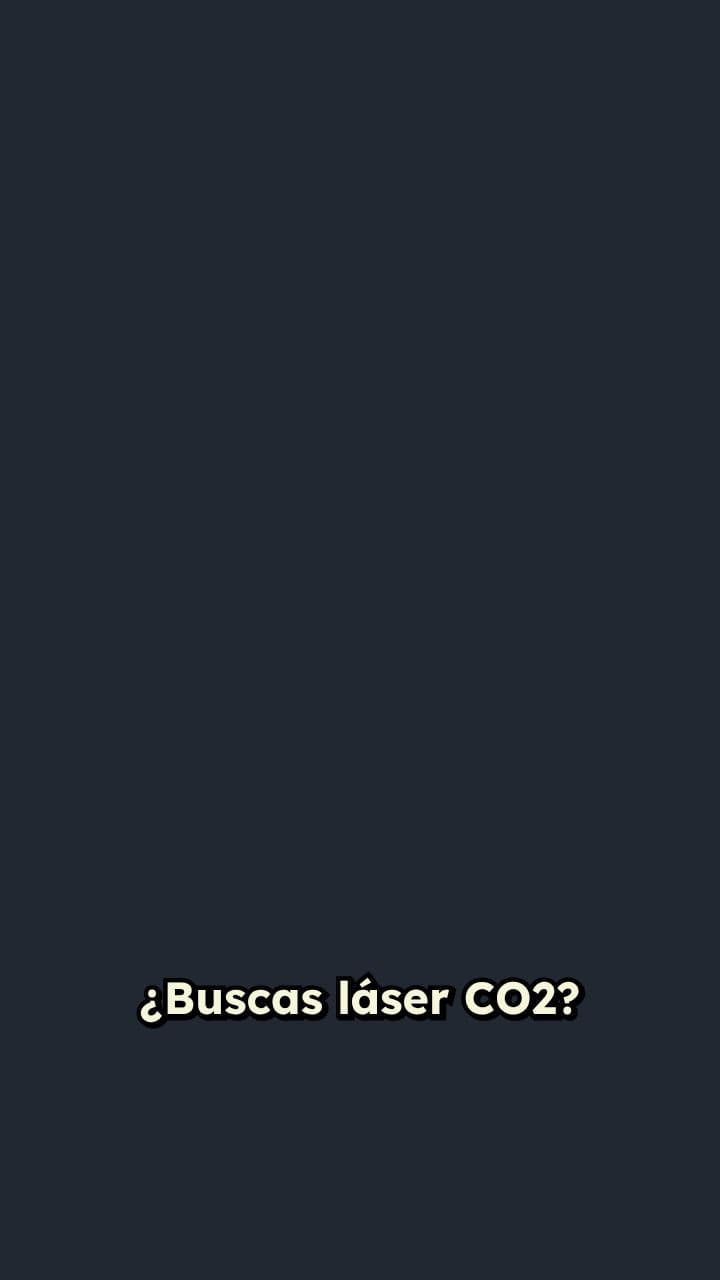 Láser CO2 80W listo para producir