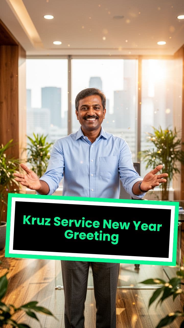 Kruz Service New Year Greeting