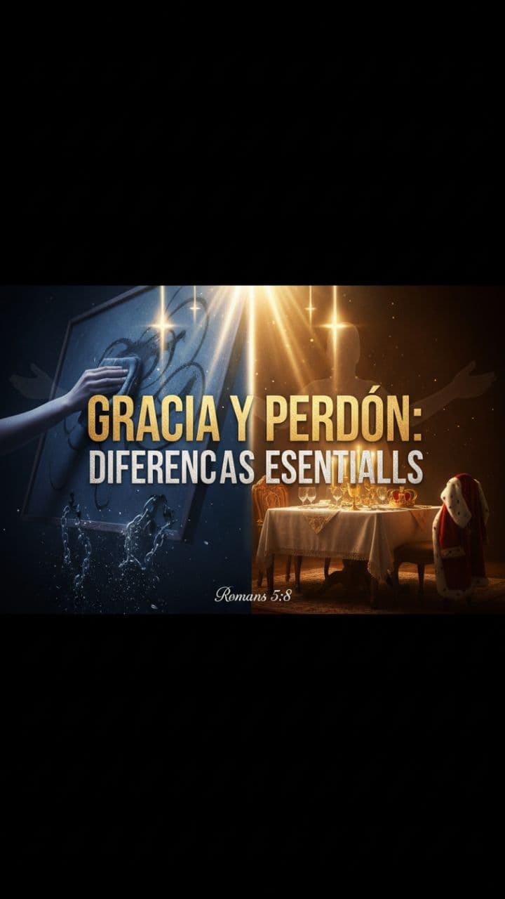 Gracia y Perdón: Diferencias Esenciales