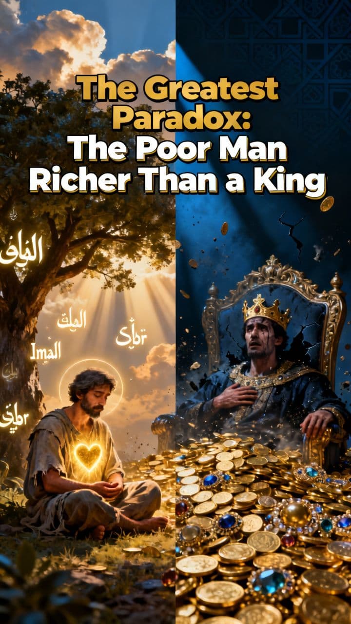 The Greatest Paradox: The Poor Man Richer Than a King