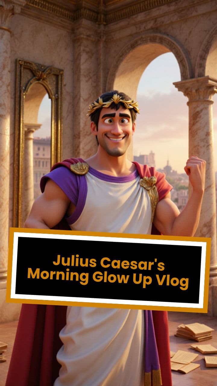 Julius Caesar's Morning Glow Up Vlog