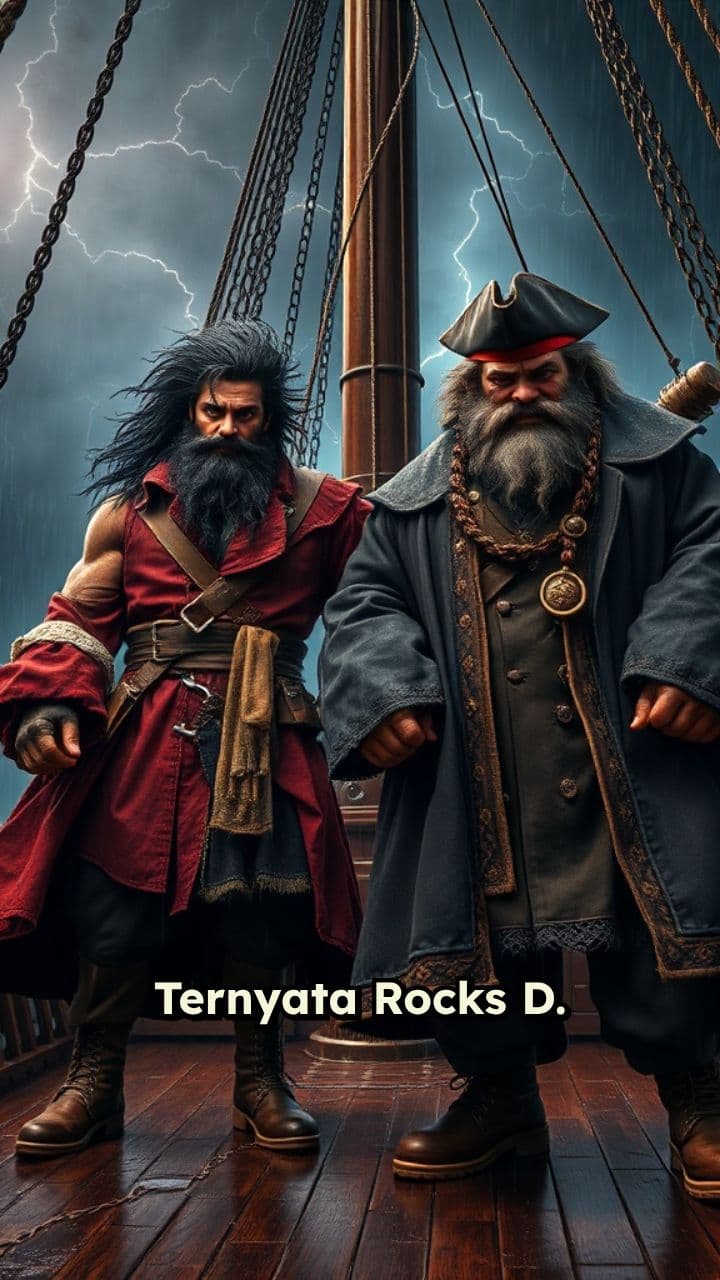 Rocks D. Xebec: Ayah Blackbeard Terungkap